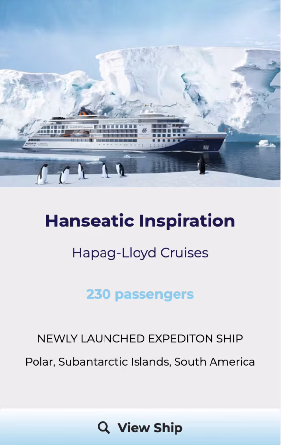 HANSEATIC INSPIRATION Antarctica cruise ship tile