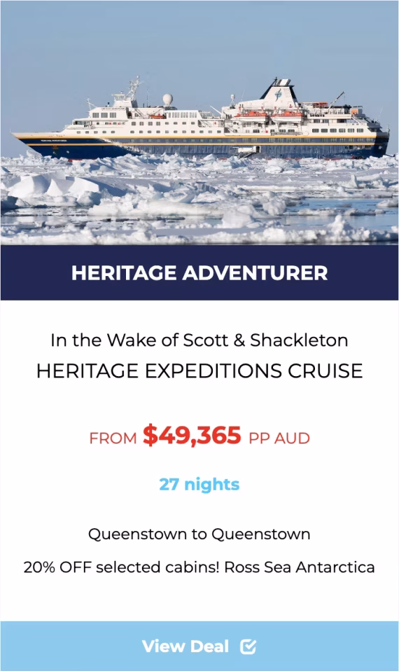 HERITAGE EXPEDITIONS cruise deals image