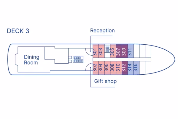 MAGELLAN DISCOVERER Deck Plans small image deck 3