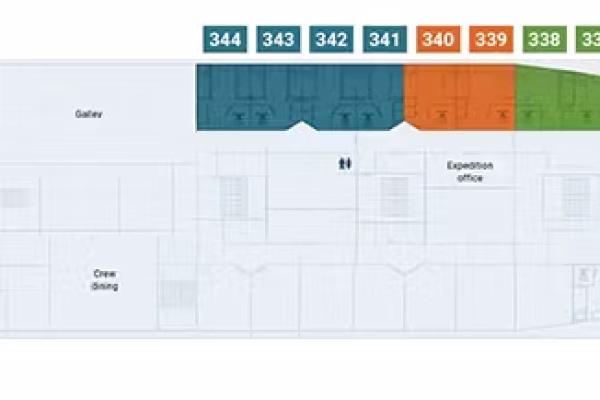 MV ORTELIUS Deck Plans Deck 3 small