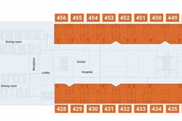 MV ORTELIUS Deck Plans Deck 4 small