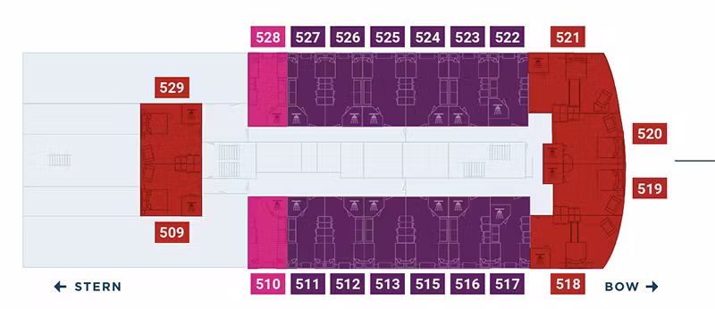 MV ORTELIUS Deck Plans Deck 5 small copy