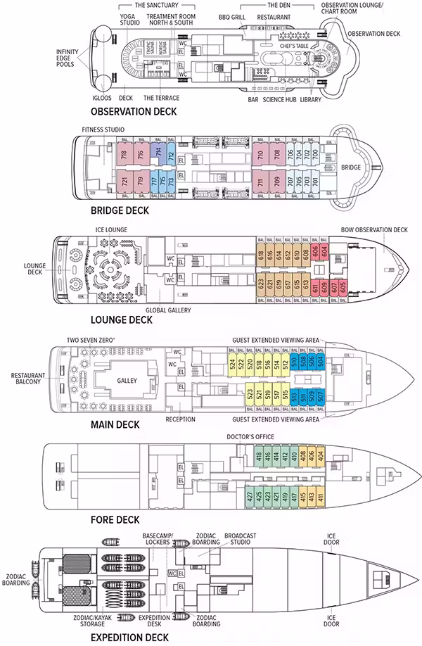 NATIONAL GEOGRAPHIC RESOLUTION full deck plans small