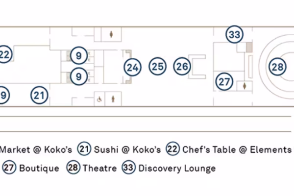 SCENIC ECLIPSE Deck Plans Deck 4