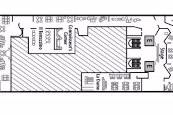 SILVER ENDEAVOUR DECK PLANS deck 4 copy