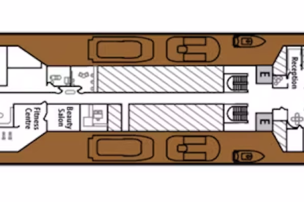 SILVER ENDEAVOUR DECK PLANS deck 5 copy