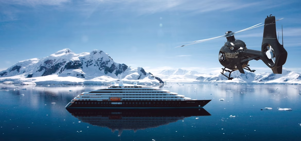 Antarctica Cruise Cost Guide_scenic-discovery-yacht-Eclipse-II_hero
