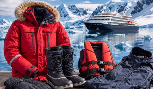 Clothing that the Antarctica Cruises Provide