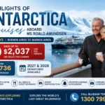 Highlights of Antarctica Cruise Deal 2027 & 2028 aboard MS Roald Amundsen